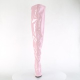 Vaaleanpunaiset 13 cm SEDUCE-3000WC vasikat venytt ylipolvensaappaat stretch