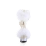 Valkoiset 15 cm DELIGHT-624F tankotanssi korkokenki