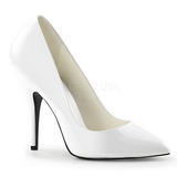 Valkoiset Lakatut 13 cm SEDUCE-420 tervkrkiset avokkaat