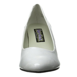 Valkoiset Lakatut 7,5 cm PUMP-420 klassiset avokkaat kengät naisten
