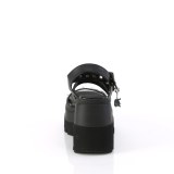 Vegaani 11,5 cm SHAKER-13 kimaltavat korkosandaalit kiilakorko sandaalit