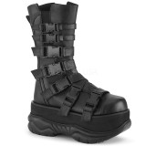 Vegaani 7,5 cm NEPTUNE-210 demoniacult saappaat - unisex platform saappaat