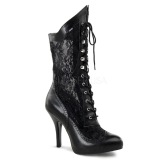 Vegaani 7,5 cm VICTORIAN-116X viktoriaaninen nilkkurit leveytt vasikat