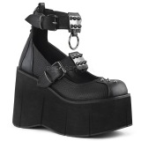 Vegan 11,5 cm DemoniaCult KERA-12 lolita kengt platform