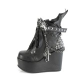 Vegan 13 cm POISON-107 kiilakorot platform bootee