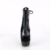 Vegan 15 cm BEJ-1018DM-6 naisten nilkkurit avoin varvas - open toe