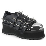 Vegan 7 cm GRAVEDIGGER-03 Platform Gootti Kengt Miesten