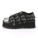 Vegan 7 cm GRAVEDIGGER-03 Platform Gootti Kengt Miesten