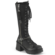 Vegan paksu korko 7 cm Demonia BRATTY-206 chunky saappaat vagabond naiset