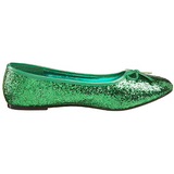 Vihre STAR-16G glitter ballerina kengt naisten matalat