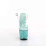 Vihret 18 cm LOVESICK-708SG glitter platform sandaalit naisten