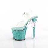 Vihret 18 cm LOVESICK-708SG glitter platform sandaalit naisten