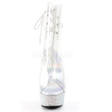 Vinyyli strassi kivi 15 cm BEJEWELED-1018DM korokepohja nilkkurit korkeat