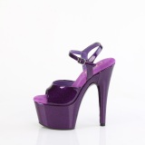 Violetti 18 cm ADORE-709GP glitter platform sandaalit naisten