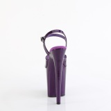 Violetti 20 cm FLAMINGO-809GP glitter platform sandaalit naisten